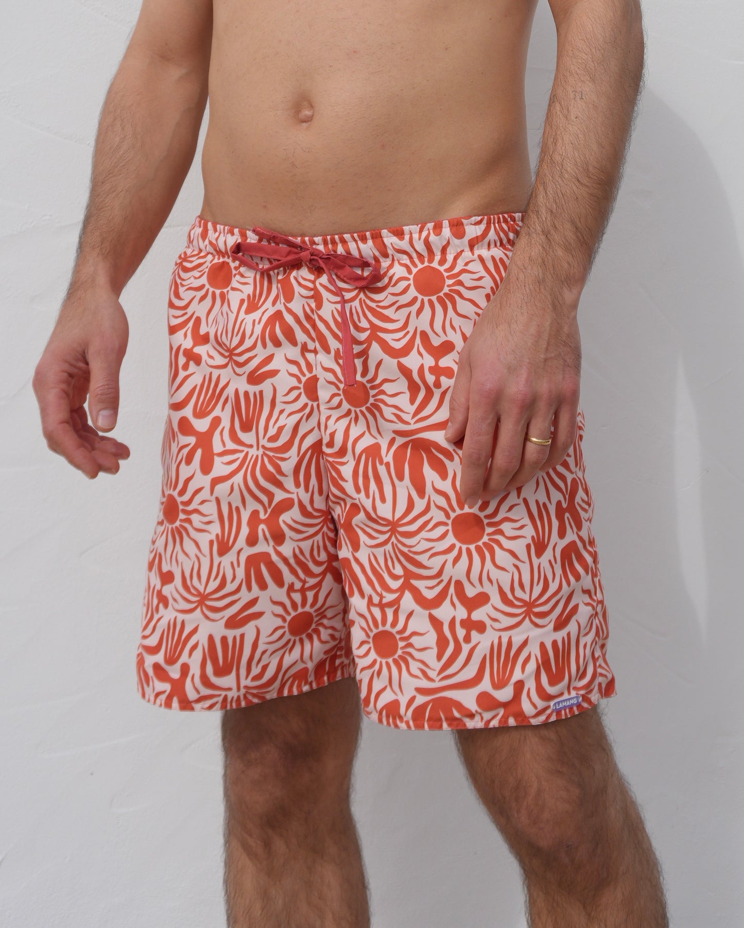 Calção de banho Sol Castanho